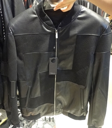 市场上装-皮衣-（实拍）时尚商务皮衣