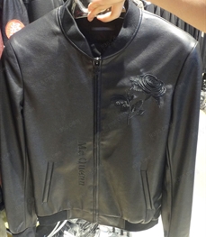 市场上装-皮衣-（实拍）时尚商务皮衣