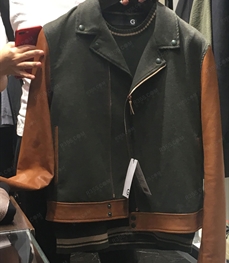 市场上装-夹克-（实拍）时尚商务夹克