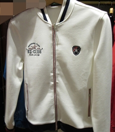 市场上装-夹克-（实拍）时尚商务夹克