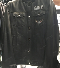 市场上装-皮衣-（实拍）时尚男装皮衣