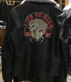 市场上装-皮衣-（实拍）时尚男装皮衣