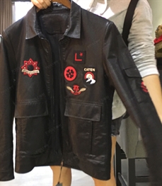 市场上装-皮衣-（实拍）时尚男装皮衣