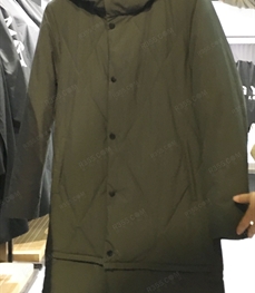 市场上装-棉衣/羽绒服-（实拍）时尚男装棉服
