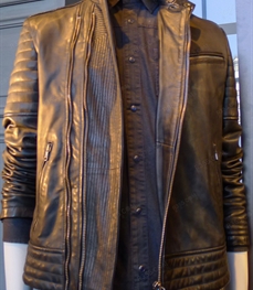 市场上装-皮衣-（实拍）休闲男装皮衣