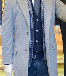 市场上装-大衣-（实拍）时尚商务大衣