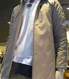 市场上装-大衣-（实拍）时尚商务大衣