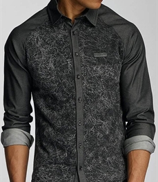 市场上装-衬衫-时尚男装衬衫