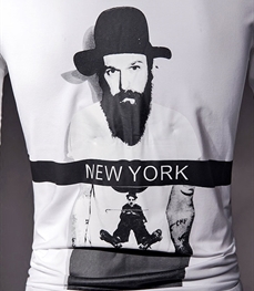 市场上装-T恤-时尚男装t恤