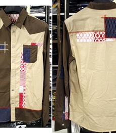 市场上装-衬衫-时尚男装衬衫