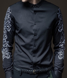 市场上装-衬衫-时尚男装衬衫