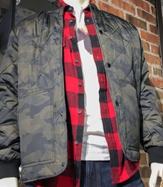 市场上装-棉衣/羽绒服-（实拍）休闲男装棉服