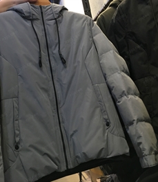 市场上装-棉衣/羽绒服-（实拍）时尚男装棉服