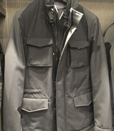 市场上装-中长外套-（实拍）时尚商务派克