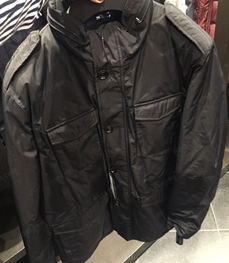 市场上装-中长外套-（实拍）时尚商务派克