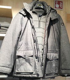 市场上装-棉衣/羽绒服-（实拍）时尚商务棉服