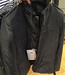 市场上装-棉衣/羽绒服-（实拍）时尚商务棉服