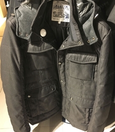 市场上装-棉衣/羽绒服-（实拍）时尚商务棉服