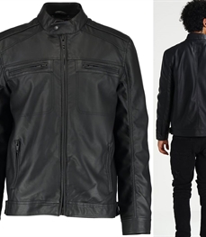 市场上装-皮衣-时尚男装皮衣