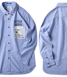 市场上装-衬衫-时尚男装衬衫