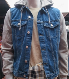 市场上装-夹克-（实拍）休闲男装夹克