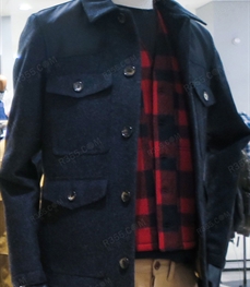 市场上装-中长外套-（实拍）休闲男装中长外套