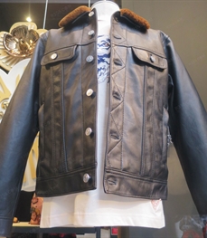 市场上装-皮衣-（实拍）休闲男装皮衣