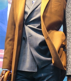 市场上装-大衣-（实拍）时尚商务大衣