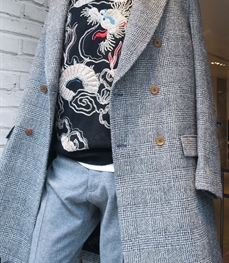 市场上装-大衣-（实拍）时尚商务大衣