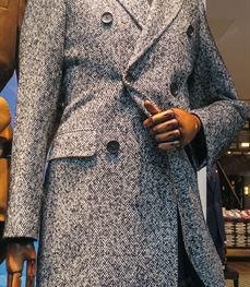 市场上装-大衣-（实拍）时尚商务大衣