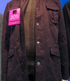 市场上装-中长外套-（实拍）时尚商务派克