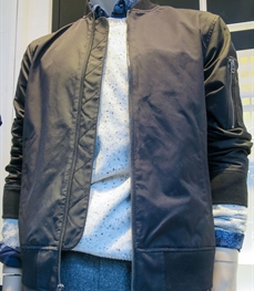 市场上装-夹克-（实拍）时尚商务夹克