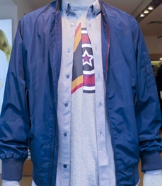 市场上装-夹克-（实拍）时尚商务夹克