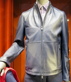 市场上装-皮衣-（实拍）时尚商务皮衣