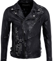 市场上装-皮衣-时尚男装皮衣