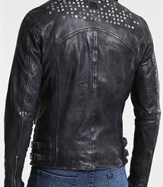 市场上装-皮衣-时尚男装皮衣