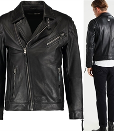 市场上装-皮衣-时尚男装皮衣