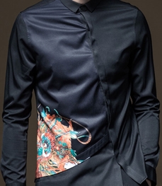 市场上装-衬衫-时尚男装衬衫