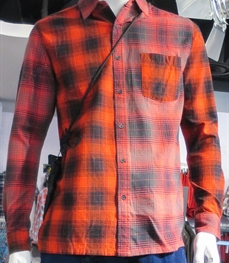 市场上装-衬衫-（实拍）休闲男装衬衫