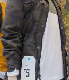 市场上装-中长外套-（实拍）休闲男装中长外套