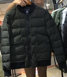 市场上装-棉衣/羽绒服-（实拍）时尚男装棉服