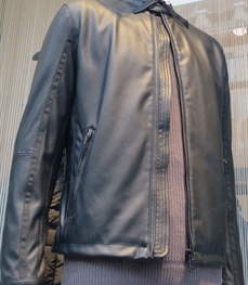 市场上装-皮衣-（实拍）时尚商务皮衣