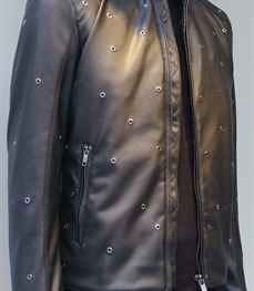 市场上装-皮衣-（实拍）时尚商务皮衣