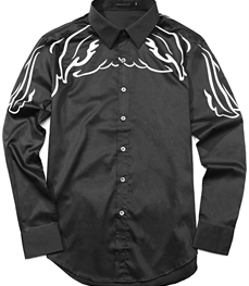 市场上装-衬衫-时尚男装衬衫