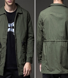 市场上装-中长外套-时尚男装中长外套