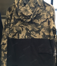 市场上装-中长外套-（实拍）休闲男装中长外套