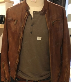 市场上装-皮衣-（实拍）休闲男装皮衣