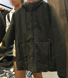 市场上装-棉衣/羽绒服-（实拍）时尚男装棉服