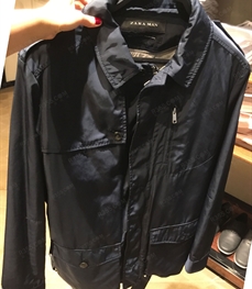 市场上装-大衣-（实拍）时尚商务大衣