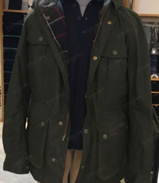 市场上装-中长外套-（实拍）时尚商务派克